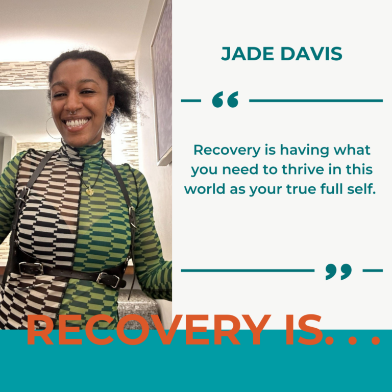 Jade Davis Recovery Is...